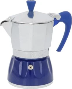G.A.T. Moka Delizia 3-Cup Moka Pot - Blue