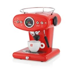 Illy X1 Anniversary E.S.E. Pod & Ground Coffee Machine - Red 15 Illy X1 Anniversary E.S.E. Pod & Ground Coffee Machine - Red -Gaggia Store 20294 X1 ECO RED 3Q CAPP