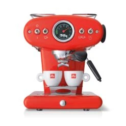 Illy X1 Anniversary E.S.E. Pod & Ground Coffee Machine - Red 13 Illy X1 Anniversary E.S.E. Pod & Ground Coffee Machine - Red -Gaggia Store 20294 X1 ECO RED FRONT 2 ESP EROG