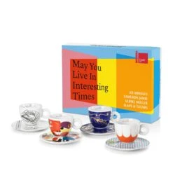 Illy Art Collection Biennale 2019 Set Of 4 Cappuccino Cups