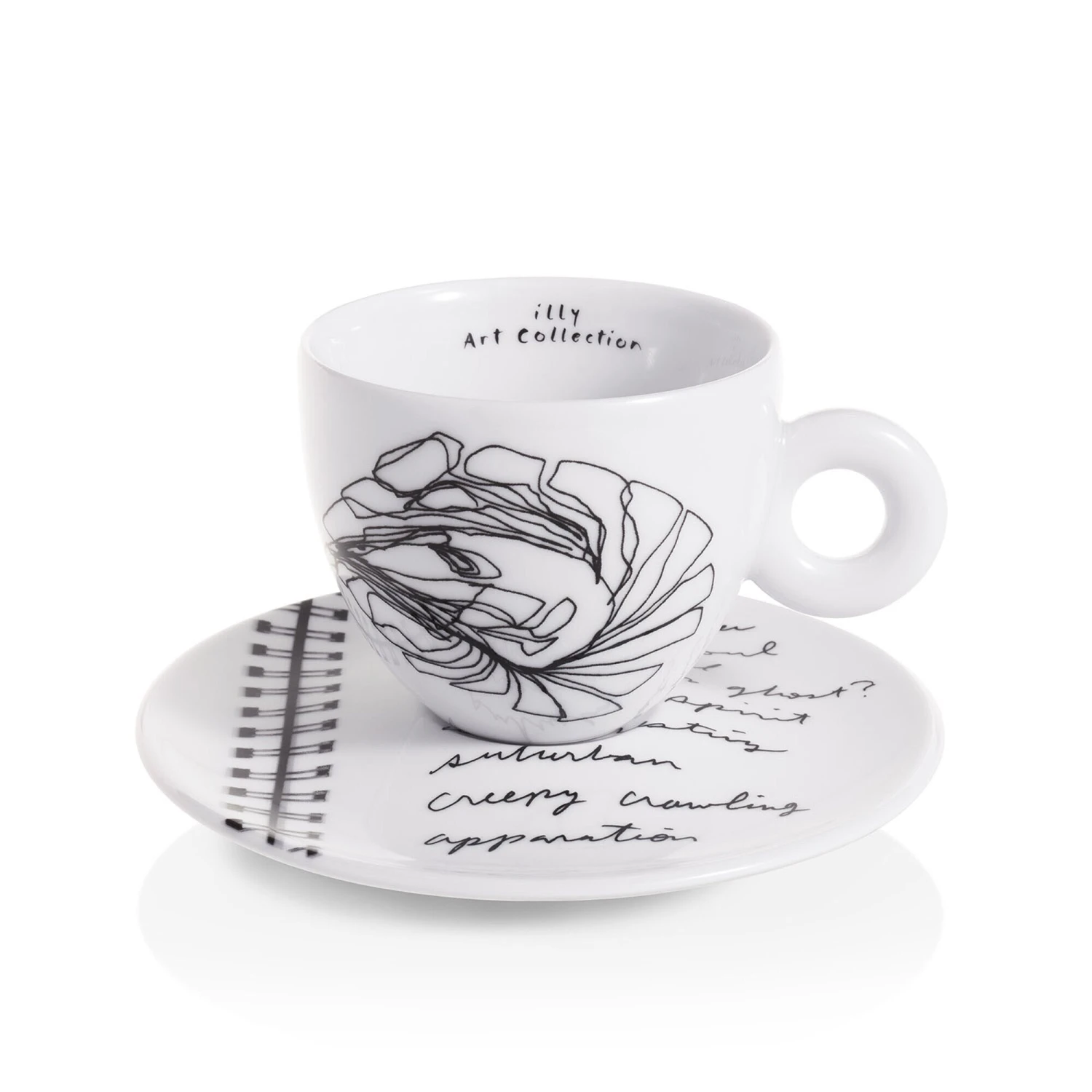 Illy Art Collection Biennale 2019 Set Of 4 Cappuccino Cups 4 Illy Art Collection Biennale 2019 Set Of 4 Cappuccino Cups - Image 2