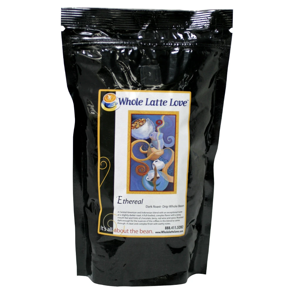 Whole Latte Love Ethereal Whole Bean Coffee 1LB Bag 3 Whole Latte Love Ethereal Whole Bean Coffee 1LB Bag