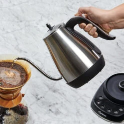 Capresso Pour-Over Kettle -Gaggia Store 290 wetgrounds2