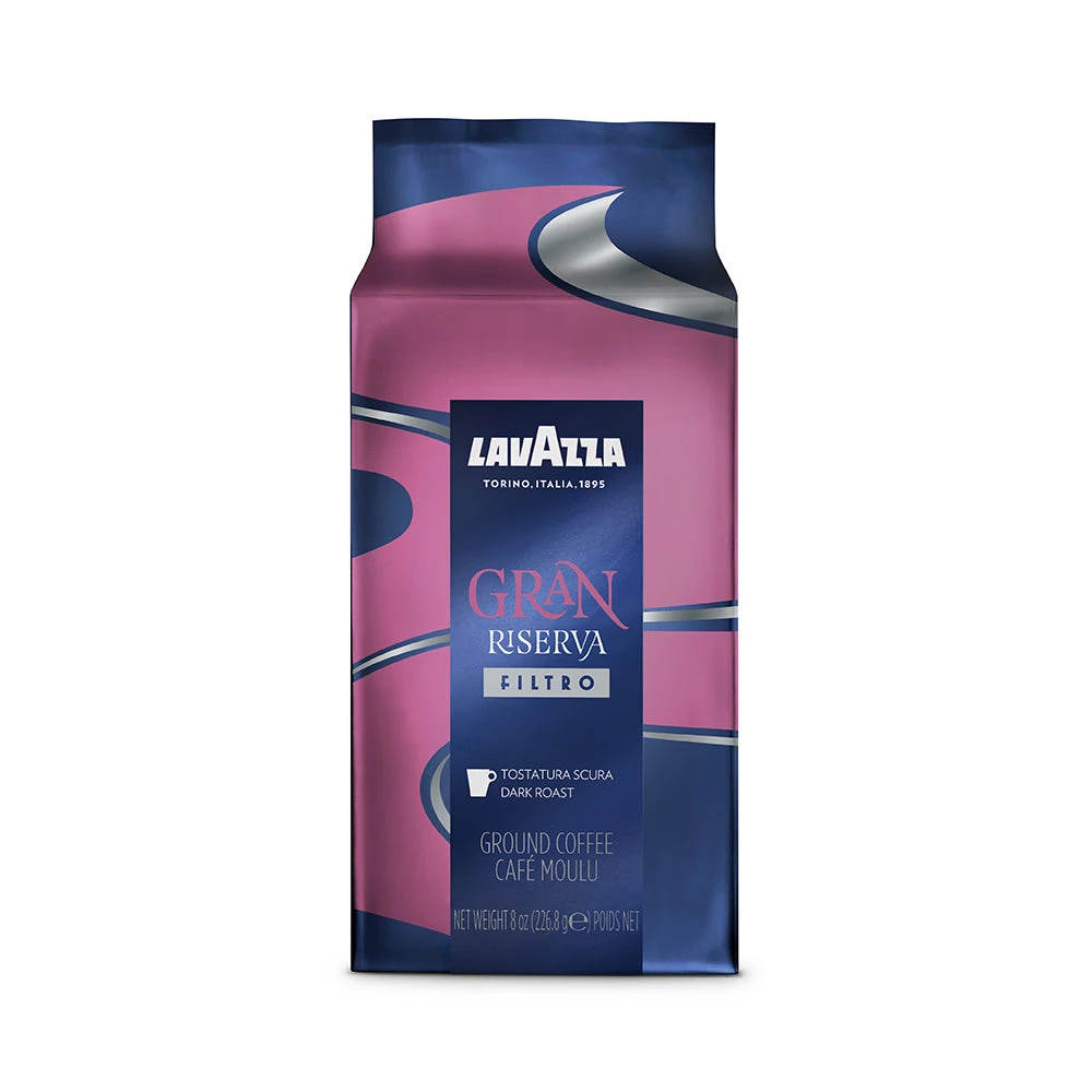 Lavazza Gran Riserva Filtro 8oz - Ground Coffee 3 Lavazza Gran Riserva Filtro 8oz - Ground Coffee