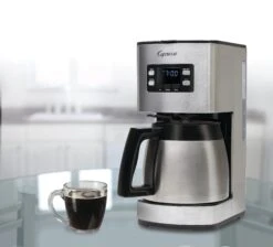 Capresso ST300 Stainless Steel Coffee Maker -Gaggia Store 435.05LifestyleHR