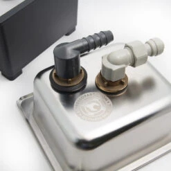 Barista Basics Counter Top Rinser - 6" X 6" X 2" Pan Size -Gaggia Store 4362 original epprct662 6 1