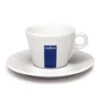 Lavazza Logo Cappuccino Cup And Saucer Set -Gaggia Store 5679 original lavazza logo cappuccino cup and saucer set