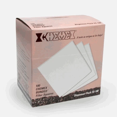 Chemex 100 Pre-Folded Filter Squares 4 Chemex 100 Pre-Folded Filter Squares - Image 2