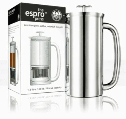 Espro P7 Press For Coffee 32oz - Polished Stainless Steel -Gaggia Store 960 original 1 1