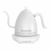 Brewista Artisan Electric Gooseneck Kettle - All White 1 Brewista Artisan Electric Gooseneck Kettle - All White -Gaggia Store ArtisanKettlewhiteonwhitesideview