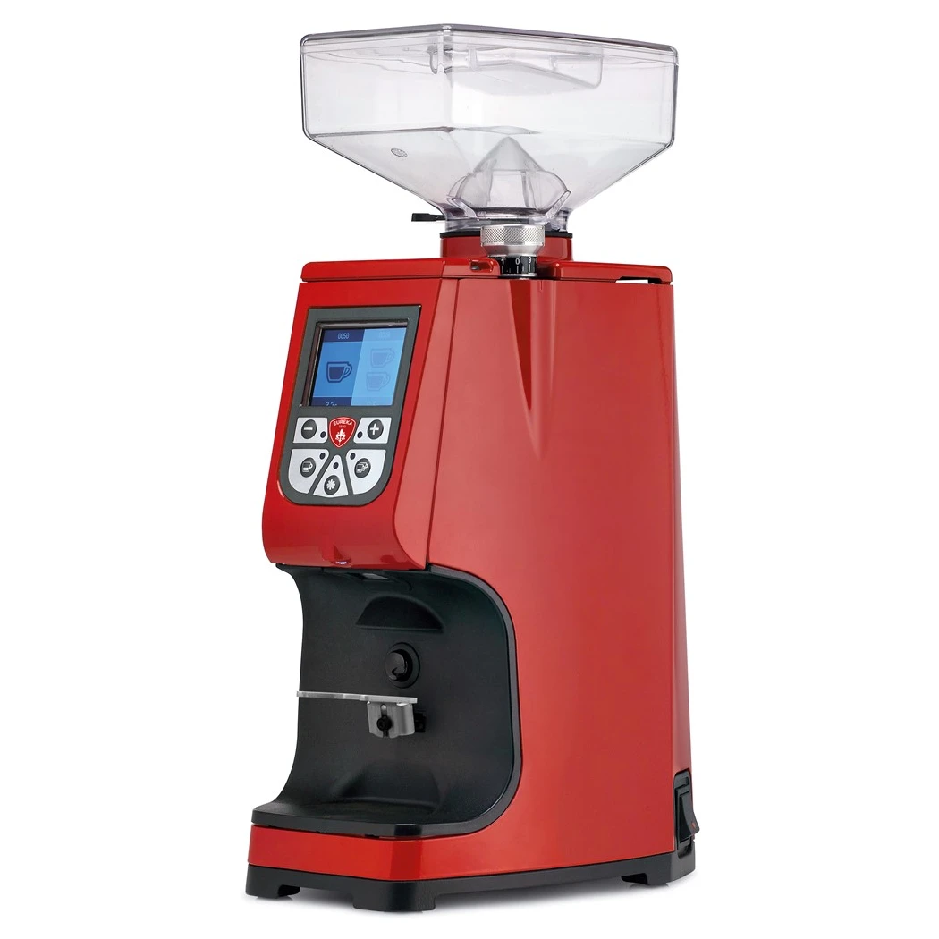 Eureka Atom Espresso Grinder In Red 3 Eureka Atom Espresso Grinder In Red