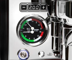 Bezzera Aria PID Espresso Machine With Flow Control - Black With Rosewood -Gaggia Store BZARIABLKPIDFC 3 G