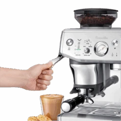 Breville BES876BSS1BNA1 Barista Express Impress -Gaggia Store BaristaExpressImpress Tamp
