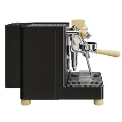 Lelit Bianca V3 Dual Boiler Espresso Machine - Matte Black -Gaggia Store BiancaV3MatteBlack Side