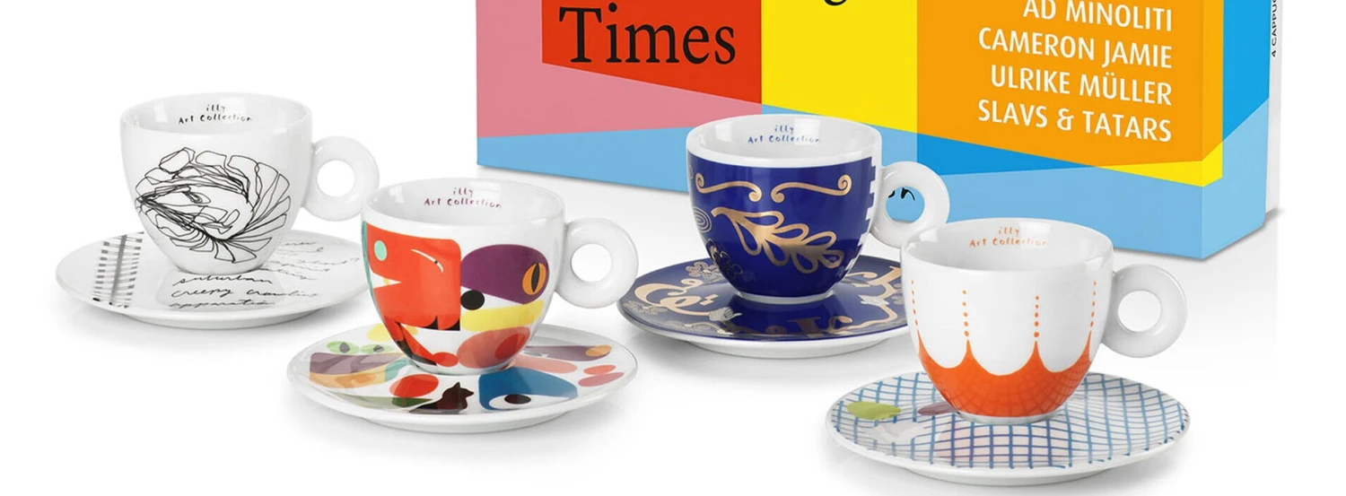 Illy Art Collection Biennale 2019 Set Of 4 Cappuccino Cups 8 Illy Art Collection Biennale 2019 Set Of 4 Cappuccino Cups - Image 6