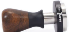 Bravo Espresso Tamper Dark Wood Handle 54.7mm -Gaggia Store BravoTamper Hero DW 54