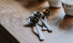 Brewista Professional Cupping Spoon - Black -Gaggia Store BrewistaCollectioncuppingspoonsoncounter 9cc9c39c 9a98 41f6 8c86 22b81bd96c2e