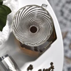 Brewista Tornado Duo Double Wall Glass Dripper -Gaggia Store Brewistatornadodripperontablewithgrinder 1800x1800 7cd2b896 3c47 4c80 9316 969381c94d02