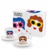 Illy Art Collection Olimpia Zagnoli Cappuccino Cups - Set Of 2 -Gaggia Store CapCupSetof2 Main