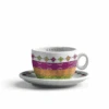 Carraro Caffe Del Villaggio Cup And Saucer - Latte -Gaggia Store CarraroDF08LL 0B