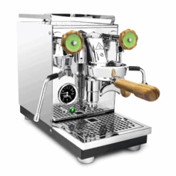 Profitec Pro 400 Espresso Machine With Olive Wood 20 Profitec Pro 400 Espresso Machine With Olive Wood -Gaggia Store Chrome Olive Green