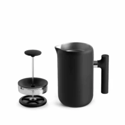 Fellow Clara French Press - Black -Gaggia Store Clara FrenchPress MB Open