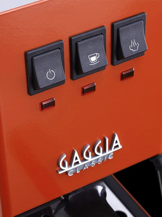 Gaggia Classic Pro Espresso Machine In Lobster Red 4 Gaggia Classic Pro Espresso Machine In Lobster Red - Image 2
