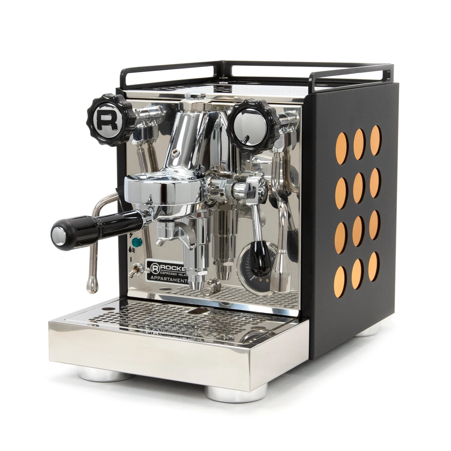 Rocket Espresso Appartamento Serie Nera Espresso Machine - Copper 3 Rocket Espresso Appartamento Serie Nera Espresso Machine - Copper