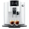 JURA E6 Automatic Espresso Machine In Piano White (NAA) - PRE 2023 -Gaggia Store E6White Main 200c35ab 8280 4425 870b da4066e0fef6