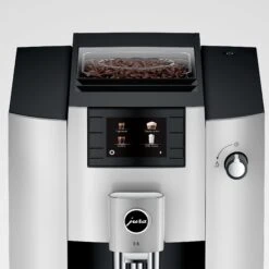 JURA E6 Automatic Espresso Machine In Platinum (NAA) -Gaggia Store E6 det Pl TopView Screen en