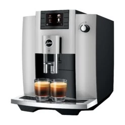 JURA E6 Automatic Espresso Machine In Platinum (NAA) -Gaggia Store E6 pss2 Pl 2Esp en