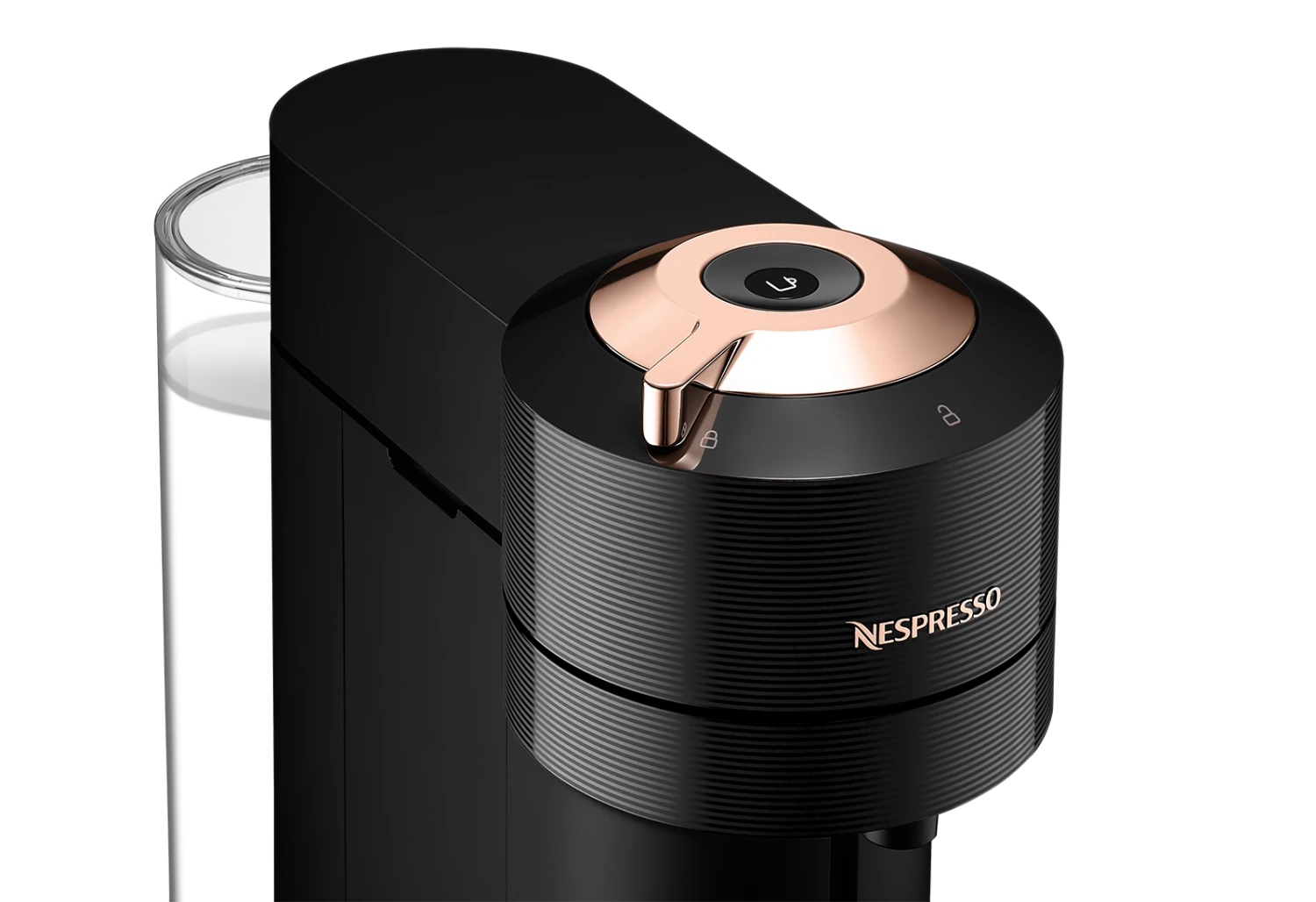 Nespresso Vertuo Next Premium Espresso Machine By DeLonghi With Aeroccino - Black Rose Gold 9 Nespresso Vertuo Next Premium Espresso Machine By DeLonghi With Aeroccino - Black Rose Gold - Image 7