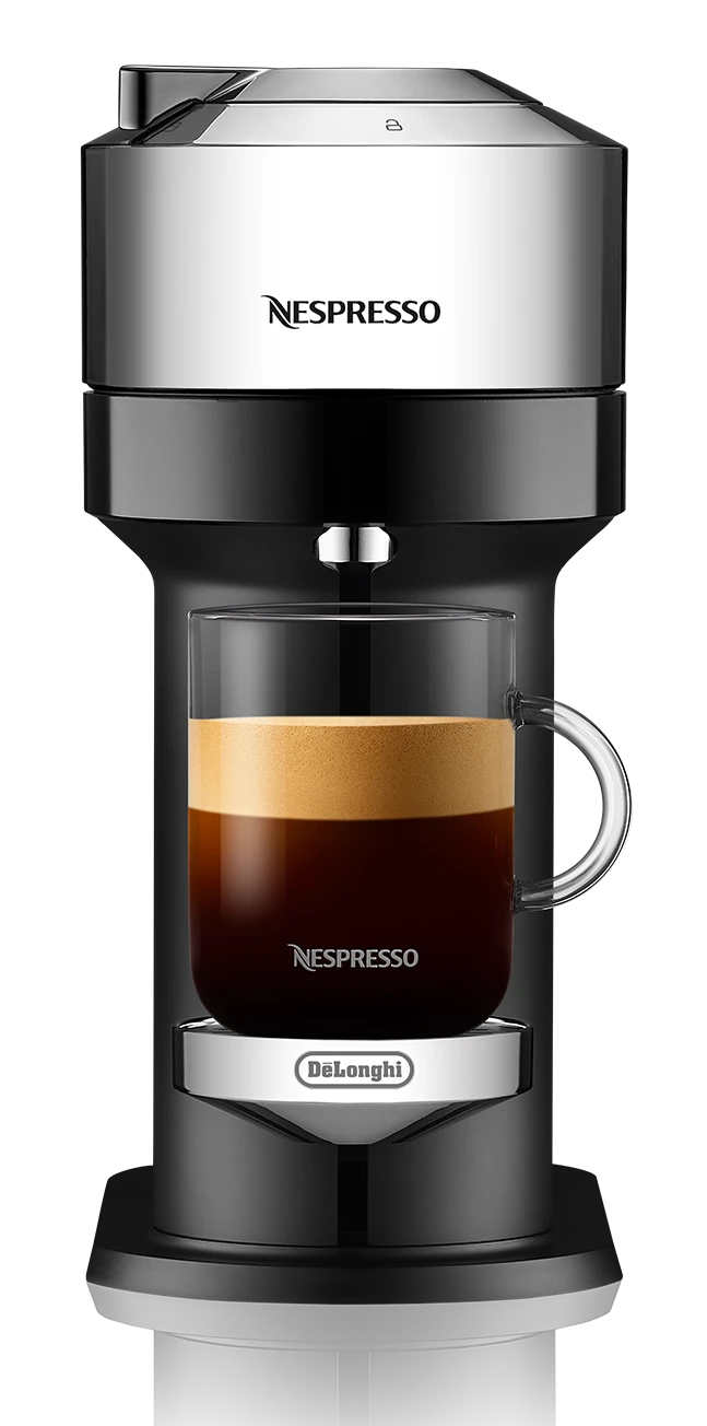 Nespresso Vertuo Next Deluxe Espresso Machine By DeLonghi With Aeroccino - Chrome 5 Nespresso Vertuo Next Deluxe Espresso Machine By DeLonghi With Aeroccino - Chrome - Image 3