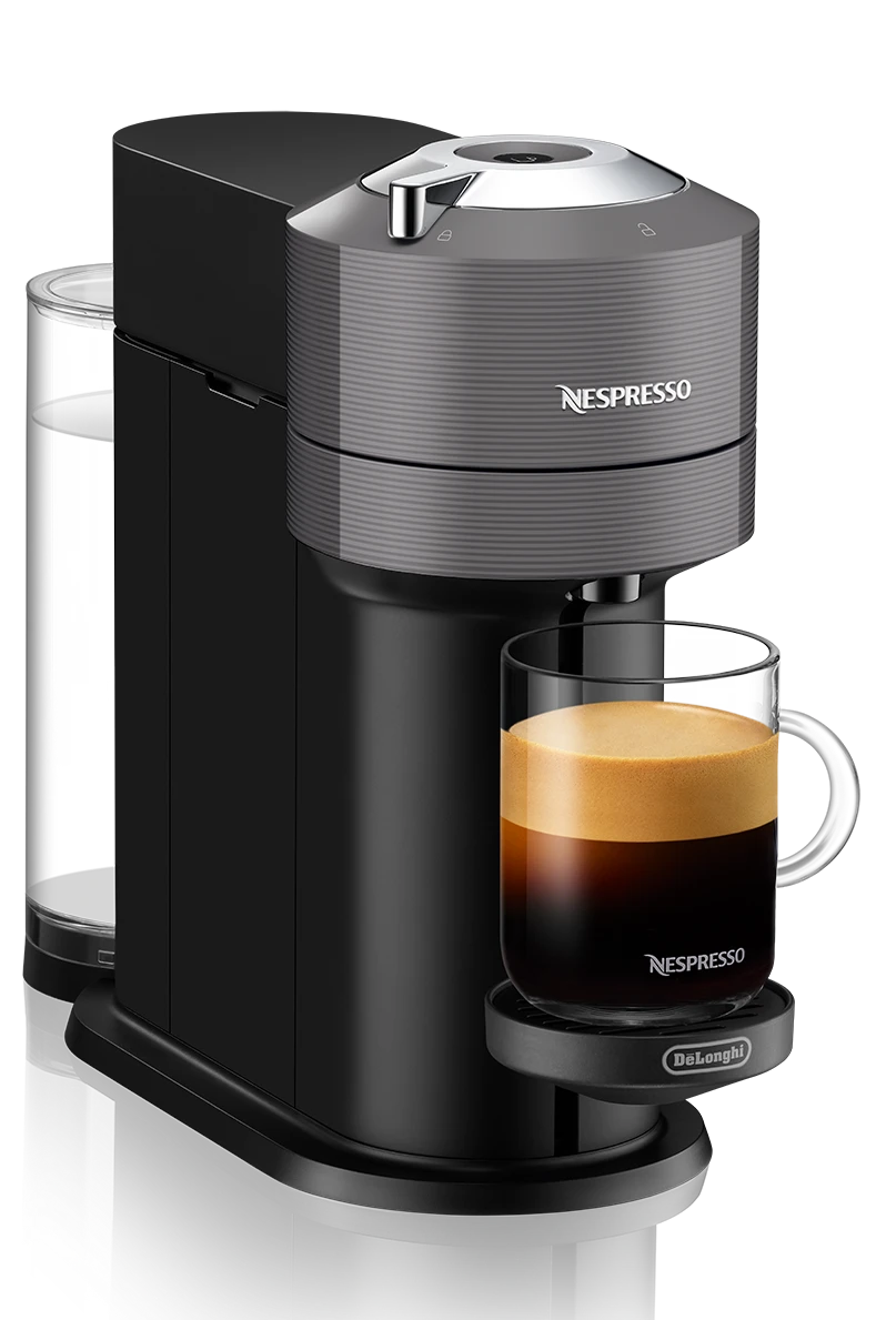 Nespresso Vertuo Next Espresso Machine By DeLonghi With Aeroccino - Grey 5 Nespresso Vertuo Next Espresso Machine By DeLonghi With Aeroccino - Grey - Image 3