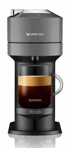 Nespresso Vertuo Next Espresso Machine By DeLonghi With Aeroccino - Grey 13 Nespresso Vertuo Next Espresso Machine By DeLonghi With Aeroccino - Grey -Gaggia Store ENV120GYAE 03