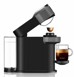 Nespresso Vertuo Next Espresso Machine By DeLonghi With Aeroccino - Grey 14 Nespresso Vertuo Next Espresso Machine By DeLonghi With Aeroccino - Grey -Gaggia Store ENV120GYAE 04