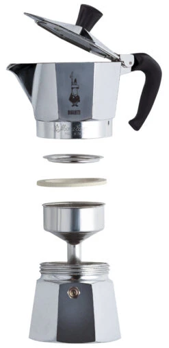 Bialetti Moka Express 3-Cup Moka Pot -Gaggia Store ESPLOSOMOKA2