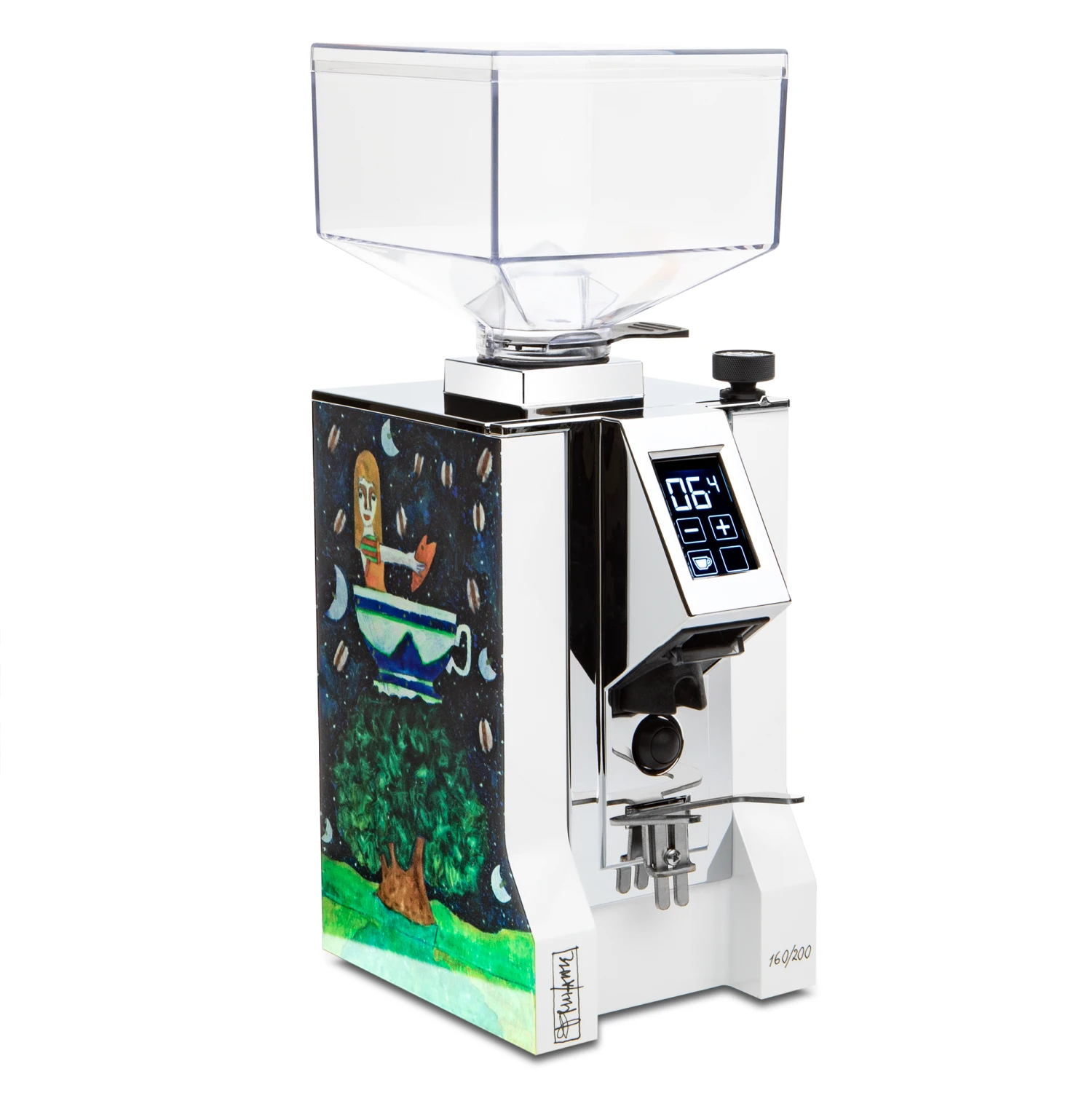 Eureka Mignon Arte Espresso Grinder - Matte White 3 Eureka Mignon Arte Espresso Grinder - Matte White