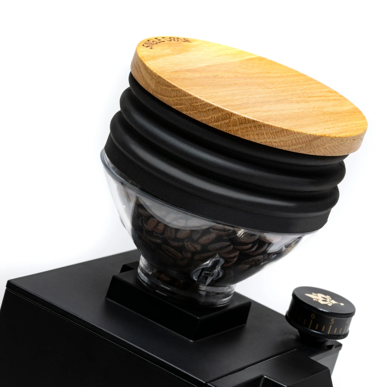 Refurbished Eureka Oro Mignon Single Dose Grinder - Black 7 Refurbished Eureka Oro Mignon Single Dose Grinder - Black - Image 5