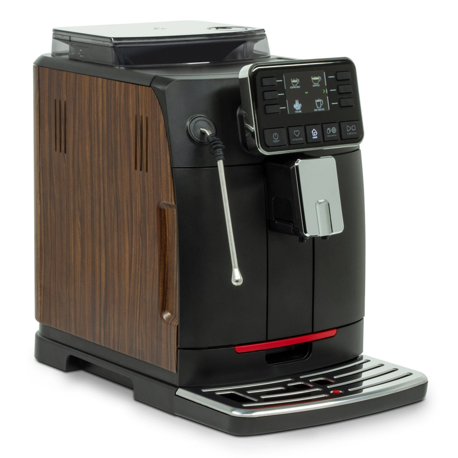 Gaggia Cadorna Barista Plus Automatic Espresso Machine - Dark Chocolate Straight Grain 3 Gaggia Cadorna Barista Plus Automatic Espresso Machine - Dark Chocolate Straight Grain