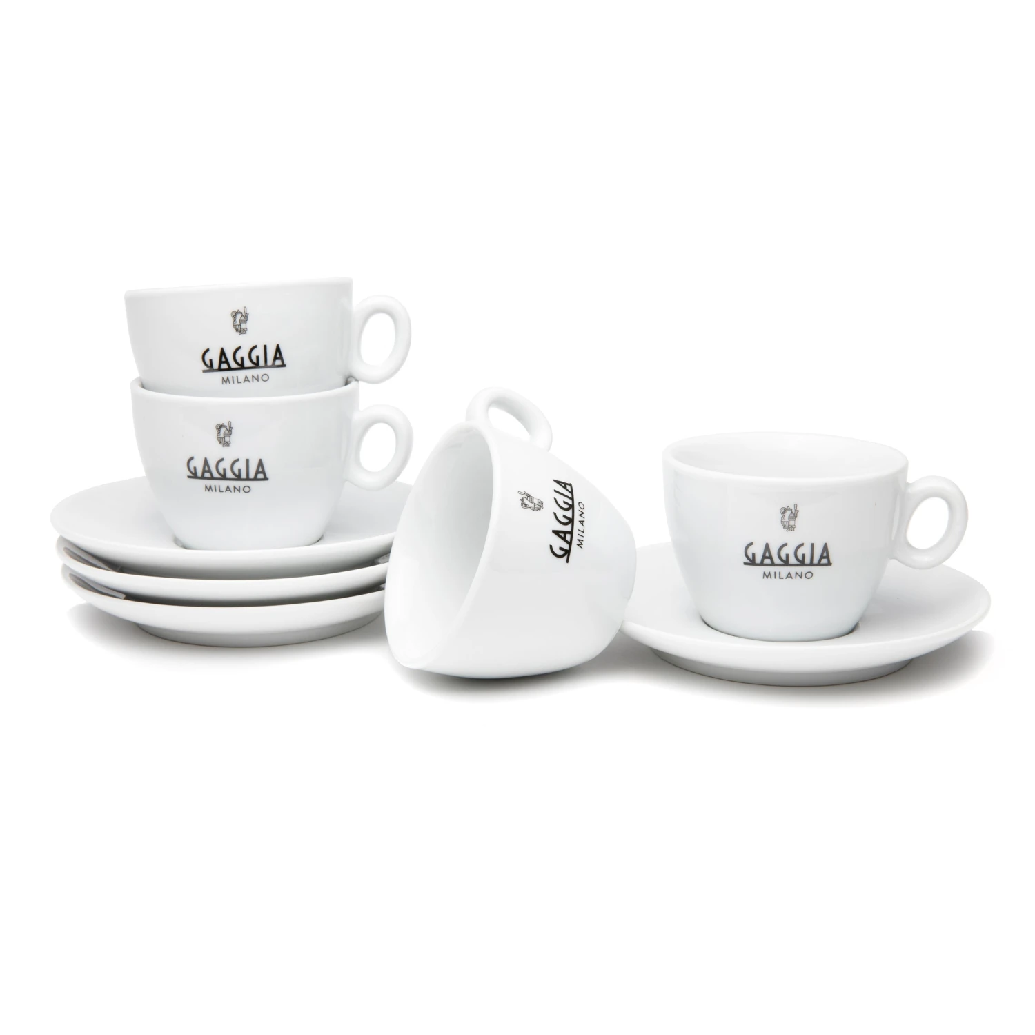 Gaggia Set Of 4 Cappuccino Cups 3 Gaggia Set Of 4 Cappuccino Cups