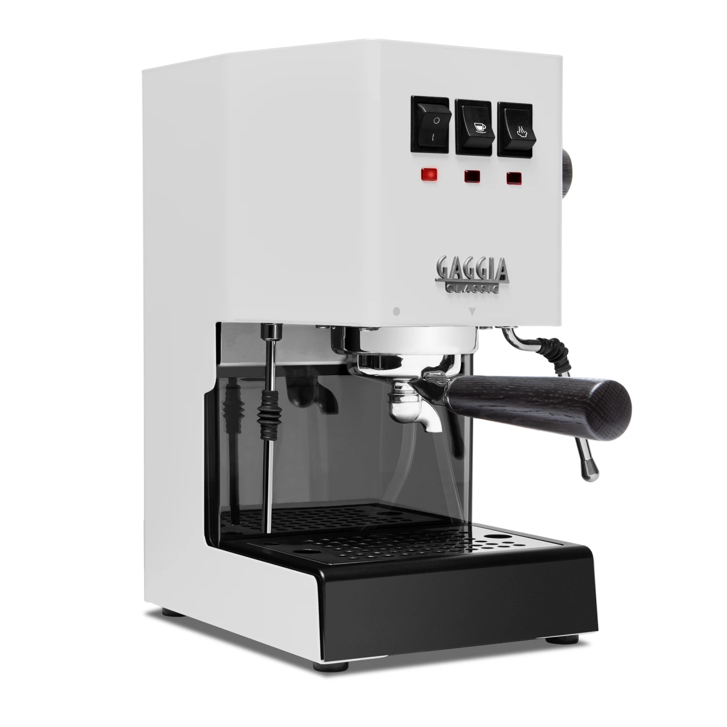 Gaggia Classic Evo Pro Espresso Machine In Polar White With Blackened Oak 5 Gaggia Classic Evo Pro Espresso Machine In Polar White With Blackened Oak - Image 3