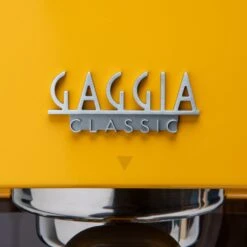 Gaggia Classic Evo Pro Espresso Machine In Sunshine Yellow With Olive Wood -Gaggia Store GACLASSICEVOPROYLW 2099 06444985 c014 4180 a368 739ccc786d88