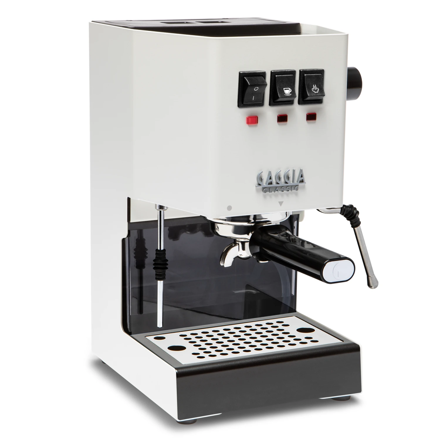 Gaggia Classic Evo Pro Espresso Machine In Polar White 3 Gaggia Classic Evo Pro Espresso Machine In Polar White