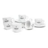 Gaggia Set Of 6 Espresso Cups -Gaggia Store GAESPCUP6 1017