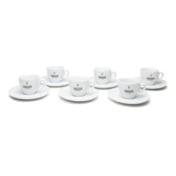 Gaggia Set Of 6 Espresso Cups -Gaggia Store GAESPCUP6 1022