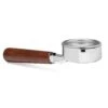 Sapele Bottomless Gaggia Portafilter -Gaggia Store GASAPPFHNDLBTL