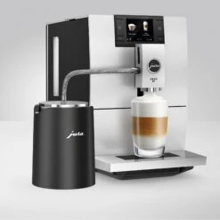 JURA Glacette Milk Cooling Sleeve - Black -Gaggia Store Glacette Black ENA 8 MB angle infinity