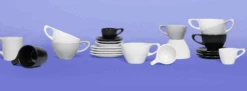 NotNeutral Small Latte Cup And Saucer - Indigo -Gaggia Store Hero Banner LINO 69ff76cb 07be 44cc b3fd 3dd2ca362baa