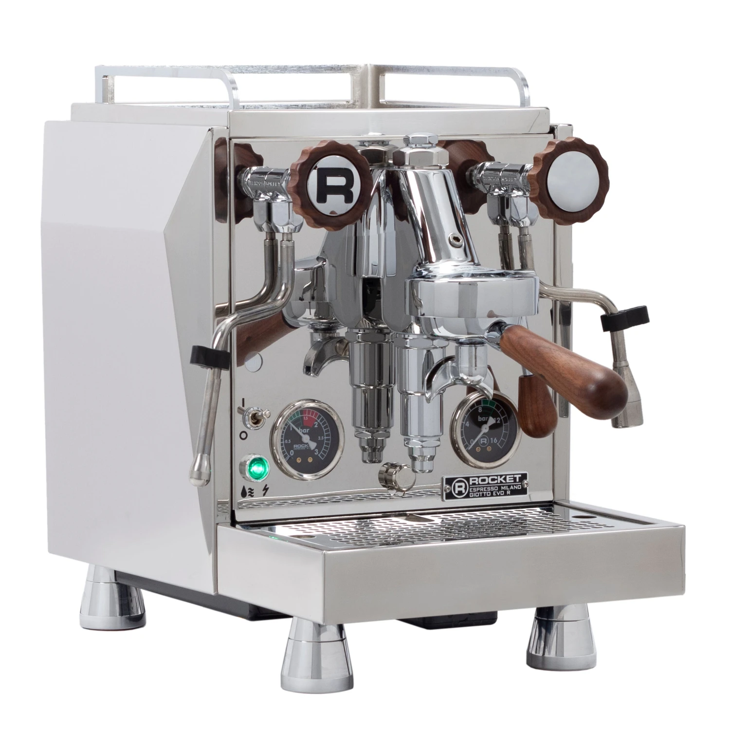 Rocket Espresso Giotto Cronometro R Espresso Machine - Walnut Accents 4 Rocket Espresso Giotto Cronometro R Espresso Machine - Walnut Accents - Image 3